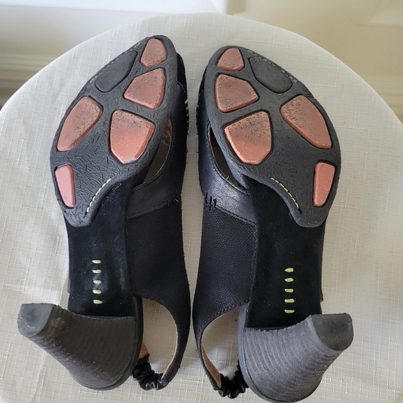 Terra Plana, Size 38, Black, Suede and Canvas Material - Picture 6 of 7